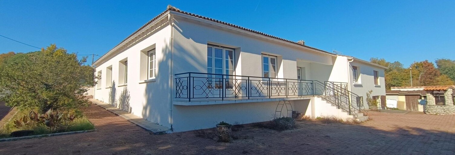 Maison 6 Pièces 149 m² à vendre à Fontcouverte (17100)