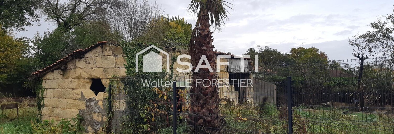 Maison 1 Pièce 35 m² à vendre à Saint-Louis-de-Montferrand (33440)