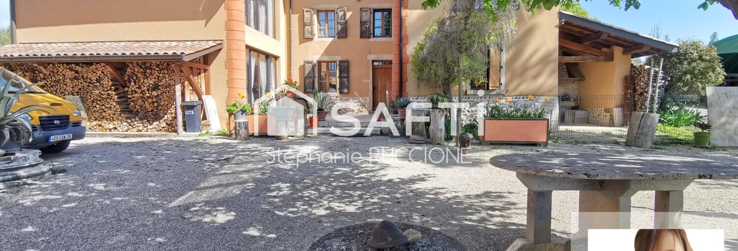 Maison 6 Pièces 240 m² à vendre à Beaurepaire (38270)