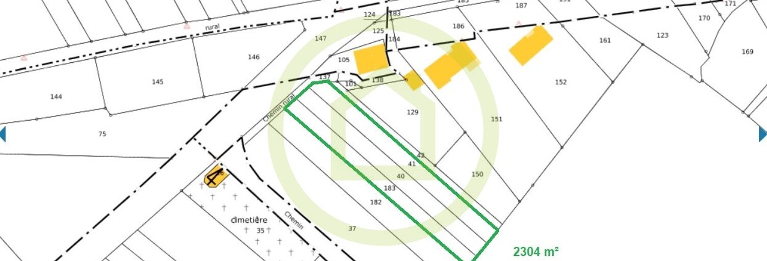 Terrain  2304 m² à vendre à Rodalbe (57340)