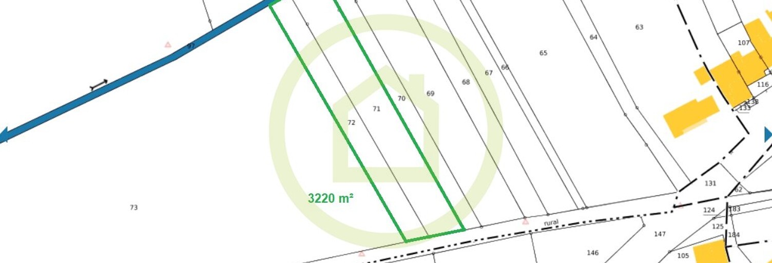 Terrain  3220 m² à vendre à Rodalbe (57340)
