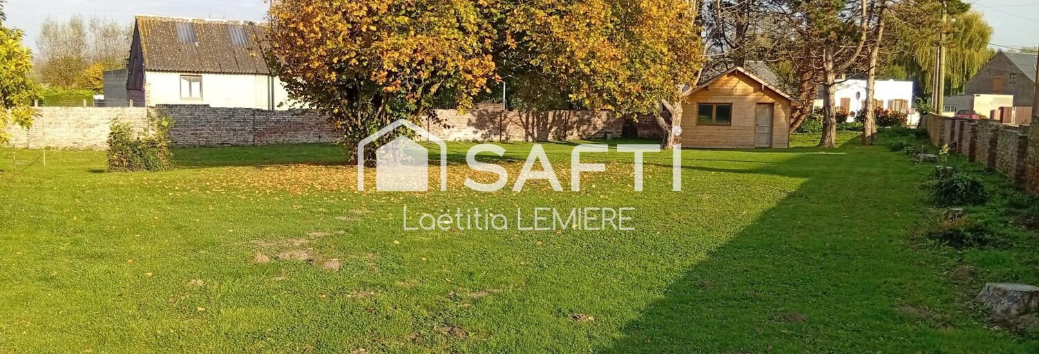 Terrain  1032 m² à vendre à Lanchères (80230)