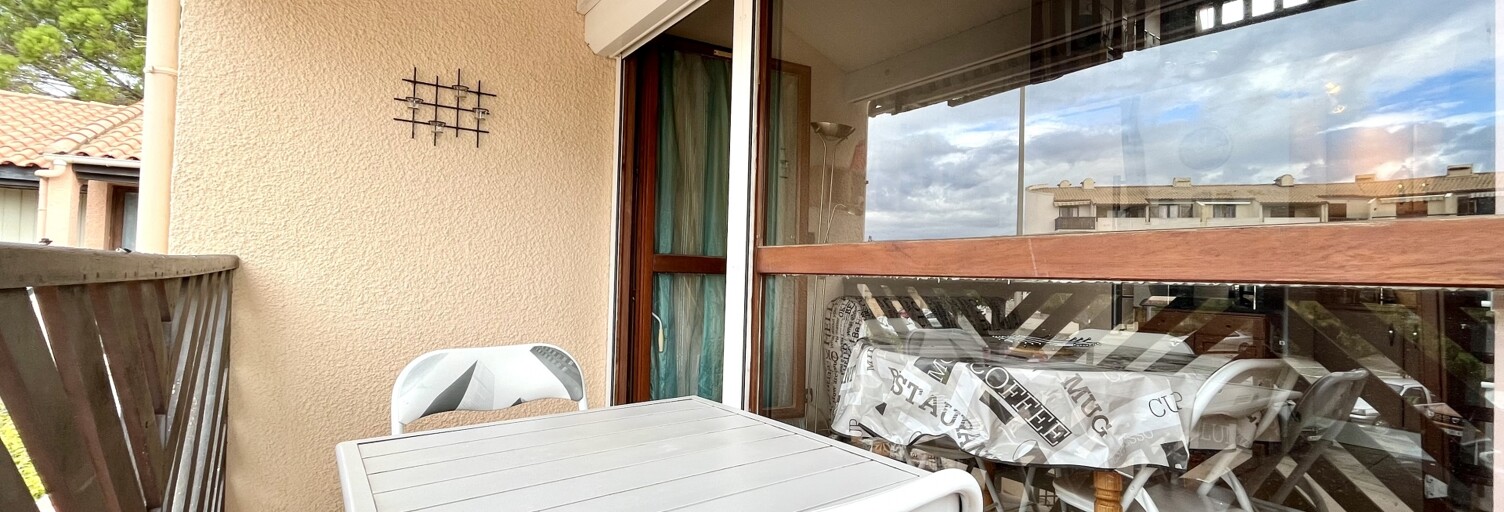 Appartement 2 Pièces 28 m² à vendre à Port-la-Nouvelle (11210)