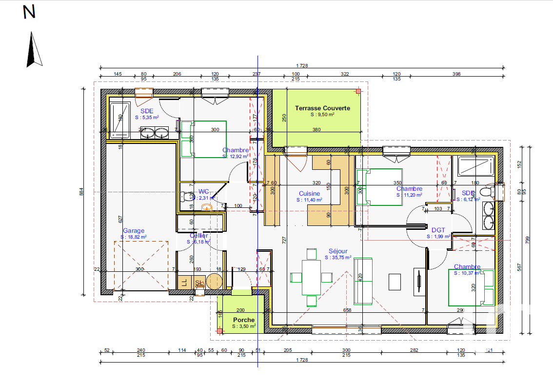 Vente Maison/villa 4 pièces - Photo 3