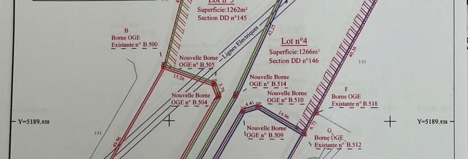 Terrain  1266 m² à vendre à Couzeix (87270)