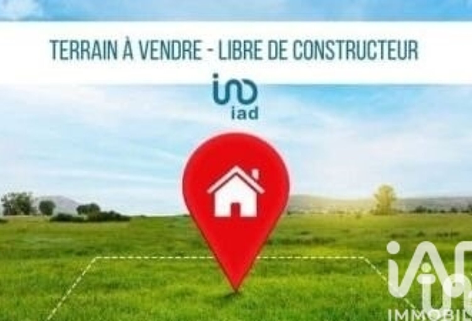 Vente Terrain 442 m&sup2; — photo 1