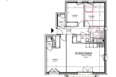 Appartement 4 pièces 345010 €