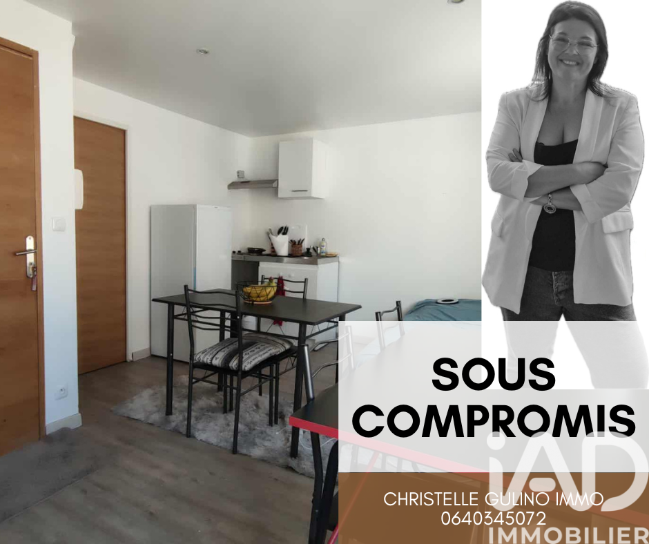 Appartement à vendre, 1 pièces, 21 m², Aubagne