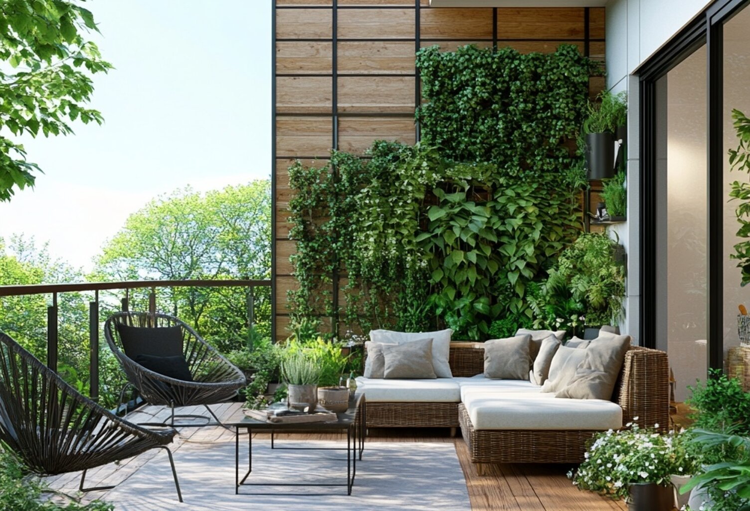 - GROS VOLUMES - TERRASSE 25m² SUD - FAIBLES CHARGES - CALME - SEJOUR/CUISINE 36m² — photo 1