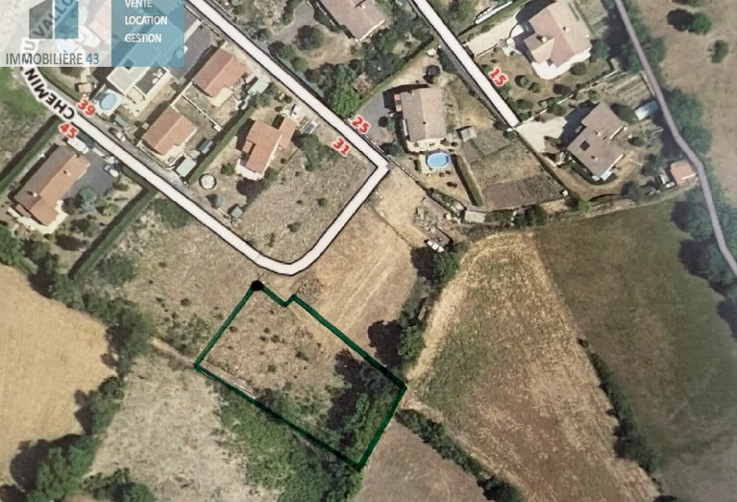 Terrain 1540 M2 le Puy en Velay — photo 1