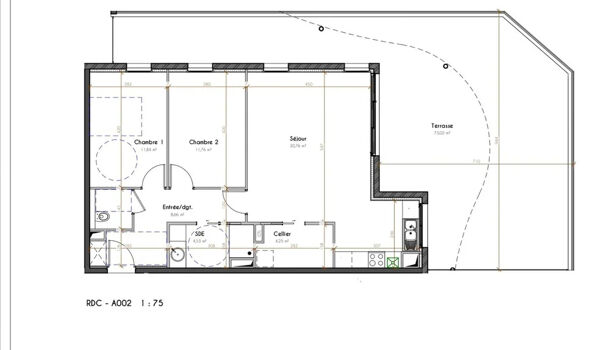 Immeuble 3 pièces  à vendre Jurançon 64110