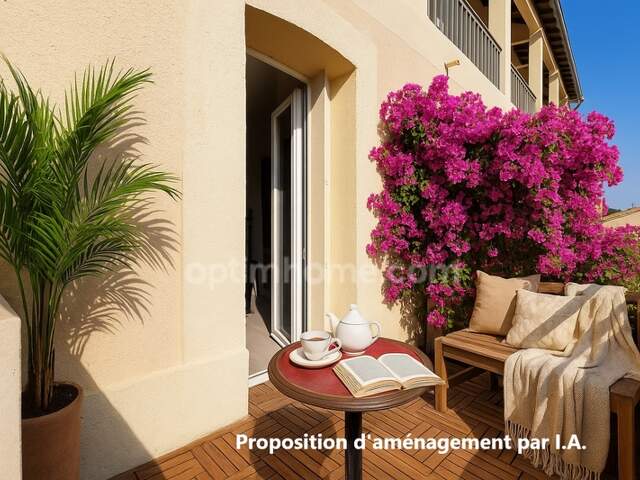   Appartement T2 rénové avec terrasse – Centre-ville de Sausset-les-Pins – A deux pas de la plage — photo du bien