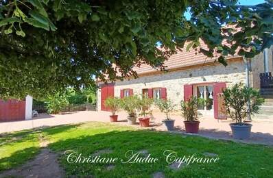 Charolles à 5 minutes, Maison en pierres, rénovée, de 128 m² avec grange attenante aménageable, sur terrain de 2 357 m² — photo du bien