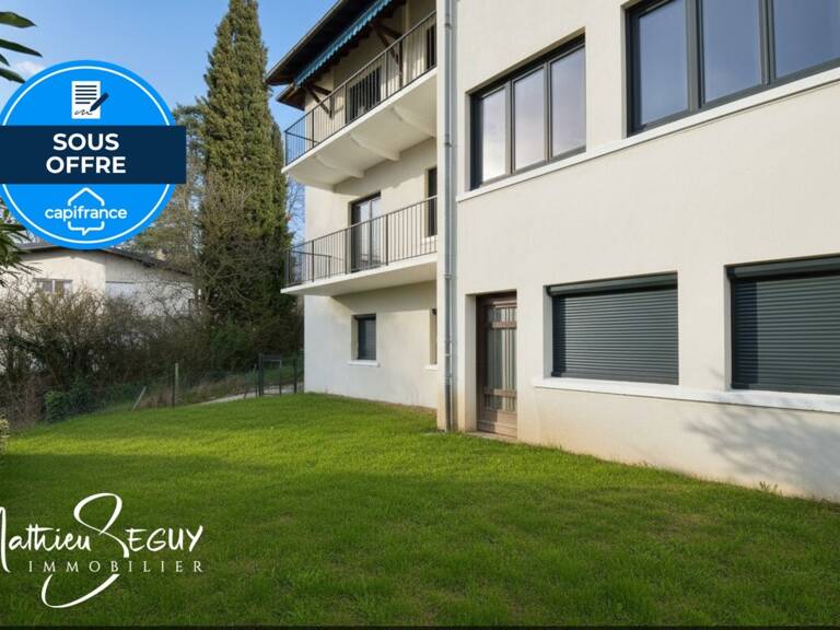 CHARBONNIERES LES BAINS (69) Appartement T2 de 45m² avec jardin de 84m² - Façade refaite 2025 et huisseries changées 2025 — photo 1