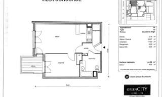 Appartement 2 Pièces 45 m² à vendre à Le Blanc-Mesnil (93150)