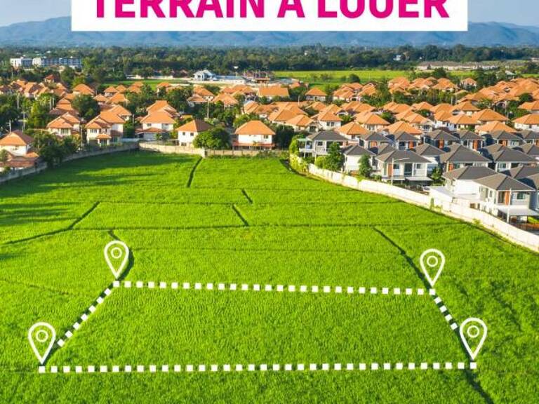 PROCHE LIGNE PARADIS - LOCATION TERRAIN PLAT — photo 1