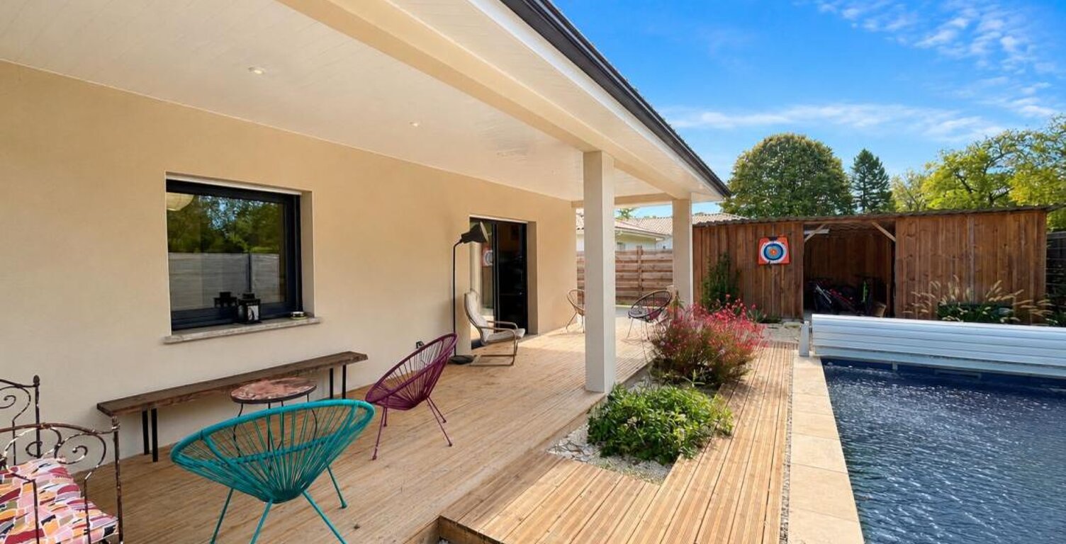 SAINT-PAUL-LÈS-DAX – VILLA CONTEMPORAINE T5 DE PLAIN-PIED AVEC PISCINE — photo 1