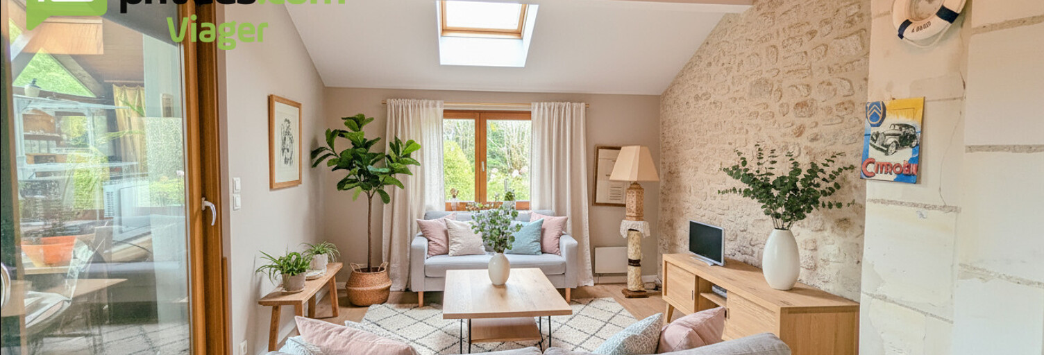 Maison 142 m² en viager Chaumont-sur-Loire (41150)