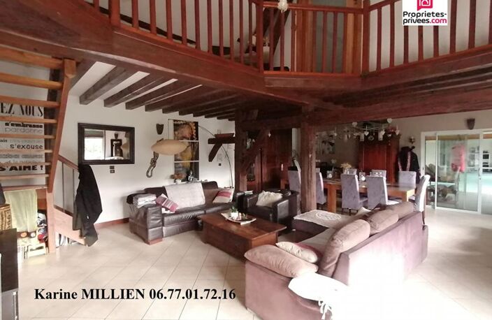 CHAVIGNY BAILLEUL 27220 Maison individuelle avec piscine intérieur - 1 étage - 6 chambres - Dépendances - Garage - Terrain - 398 000  HAI — photo 5