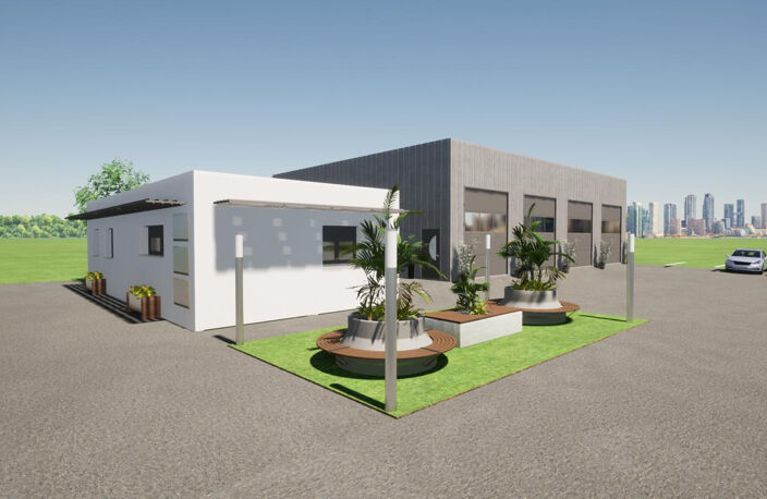 MIREMONT-LOCAL D'ACTIVITES 375 m2 — photo 4