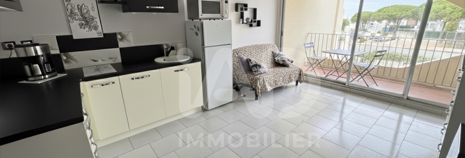 Appartement 1 Pièce 22 m² à vendre à Le Grau-du-Roi (30240)