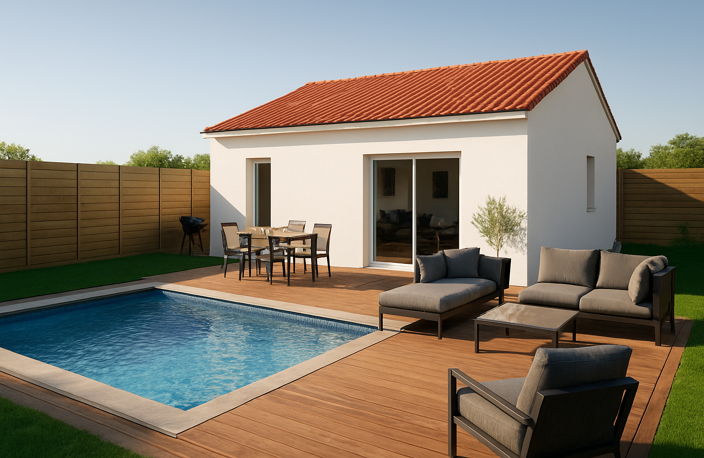 Saint Siffret : Terrain à bâtir à partir de 115000 € — photo 4