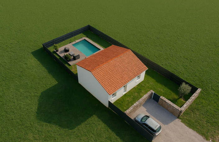 Saint Siffret : Terrain à bâtir à partir de 115000 € — photo 5