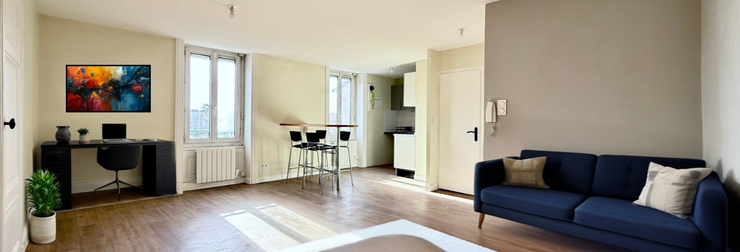 Appartement 2 Pièces 47 m² à louer à Tassin-la-Demi-Lune (69160)