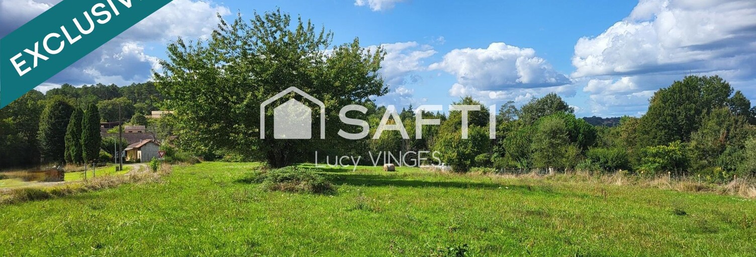 Terrain  3810 m² à vendre à Montcléra (46250)