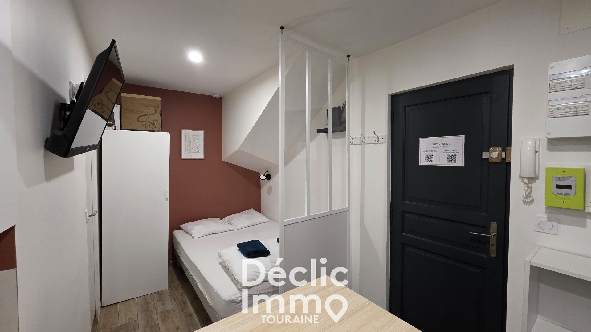 Appartement  T1 à louer Tours 37000