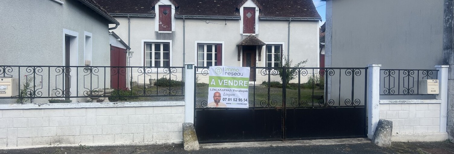 Maison 4 Pièces 97 m² à vendre à Azay-le-Ferron (36290)