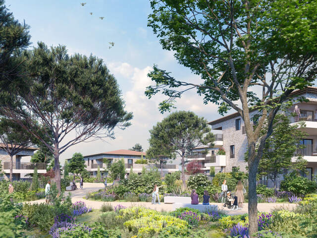Appartement neuf T2 à Eguilles — photo du bien