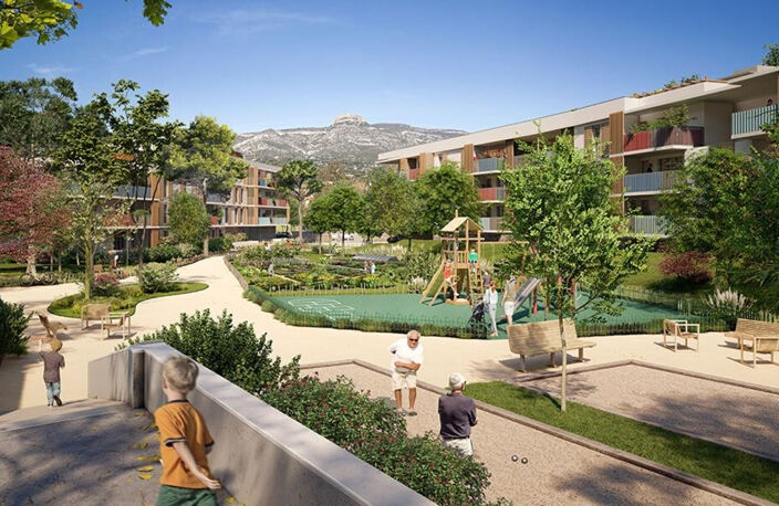 Appartement neuf T2 à Aubagne — photo 4