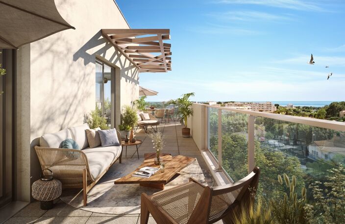 Vente programme neuf T4 90 à 109 m² Antibes (06600) — photo 2