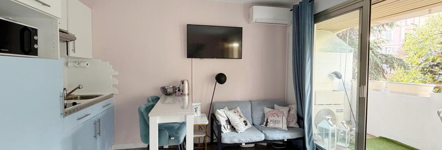 Appartement 1 Pièce 23 m² à vendre à Cannes (06400)