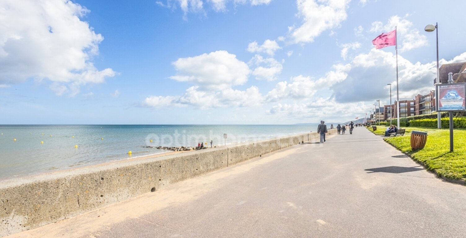 CABOURG PLAGE – Superbe Studio de 25.40 m2 - Terrasse plein sud et Parking – A 20 m de la mer - 2eme avec ascenseur! — photo 1