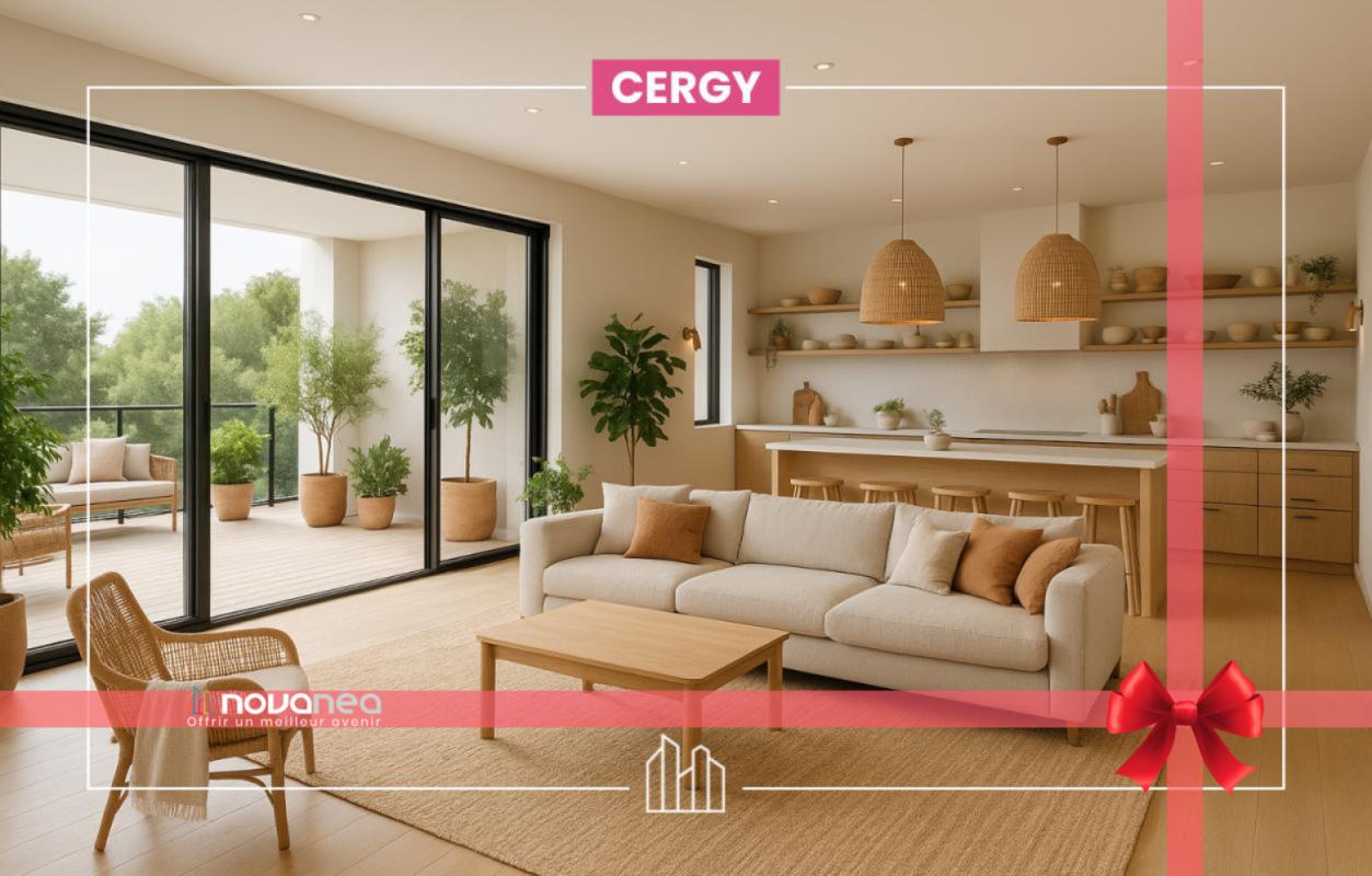 QUARTIER DU PONCEAU - PROCHE RER A  Appartement neuf Cergy 95000