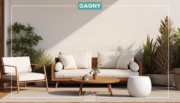 Appartement 3 pièces  à vendre Gagny 93220