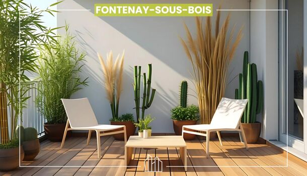 Appartement 3 pièces  à vendre Fontenay-sous-Bois 94120