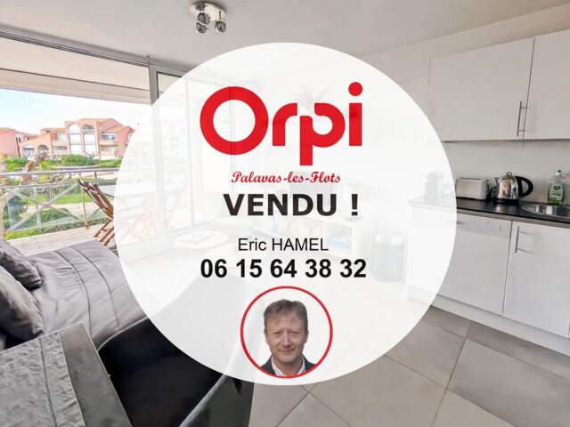 Appartement Palavas-Les-Flots 2 pièces 33 m² avec terrasse et parking privé en bord de mer — photo du bien