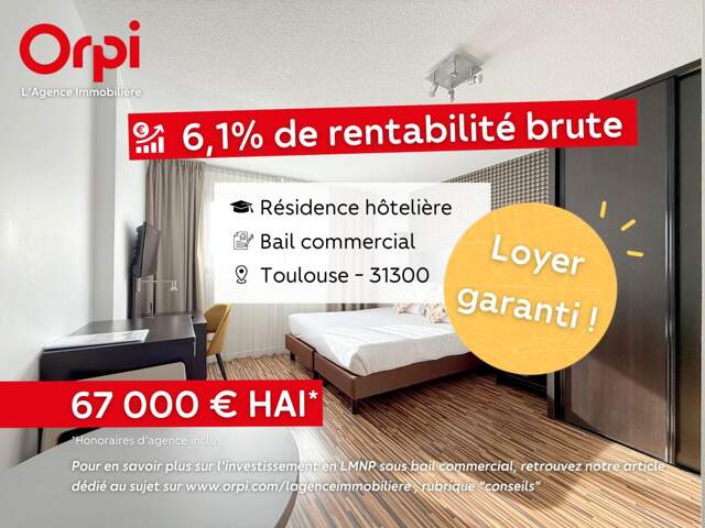 Appartement T1 - TOULOUSE (31300) — photo du bien