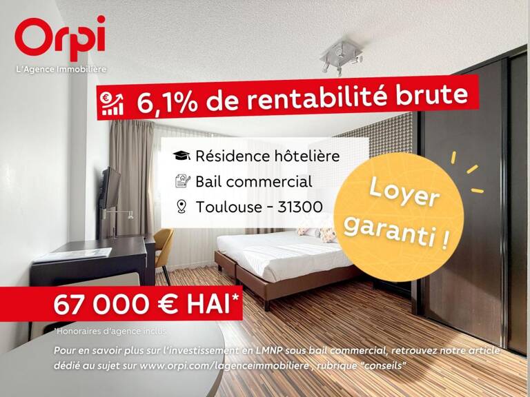 Appartement T1 - TOULOUSE (31300) — photo 1
