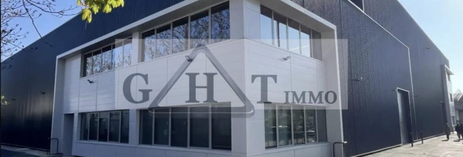 Local industriel  1000 m² à louer à Villeneuve-la-Garenne (92390)