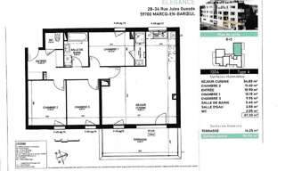 Appartement 4 Pièces 88 m² à vendre à Marcq-en-Barœul (59700)