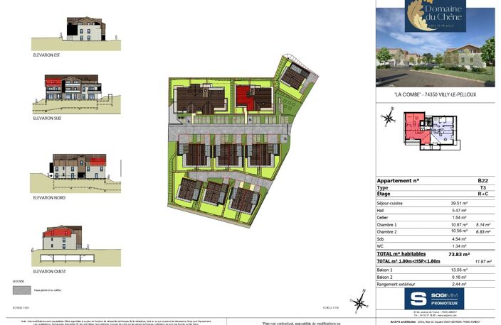 Appartement T3 - VILLY LE PELLOUX — photo 3