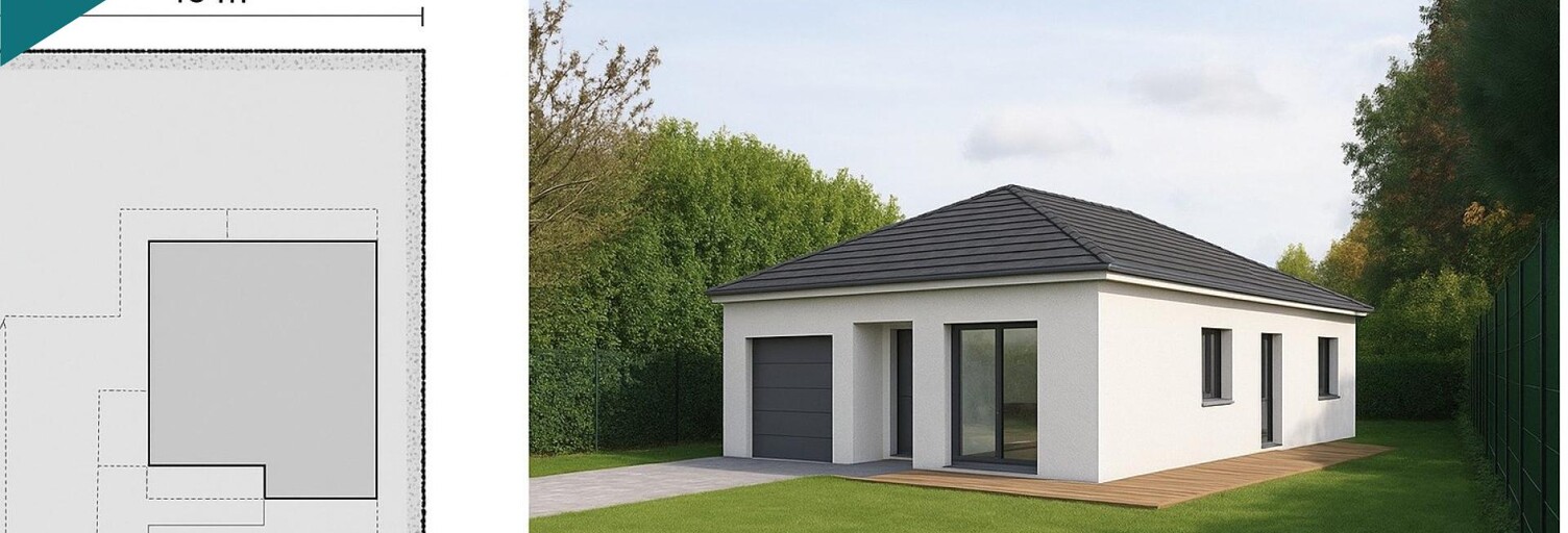 Terrain  563 m² à vendre à Arleux (59151)