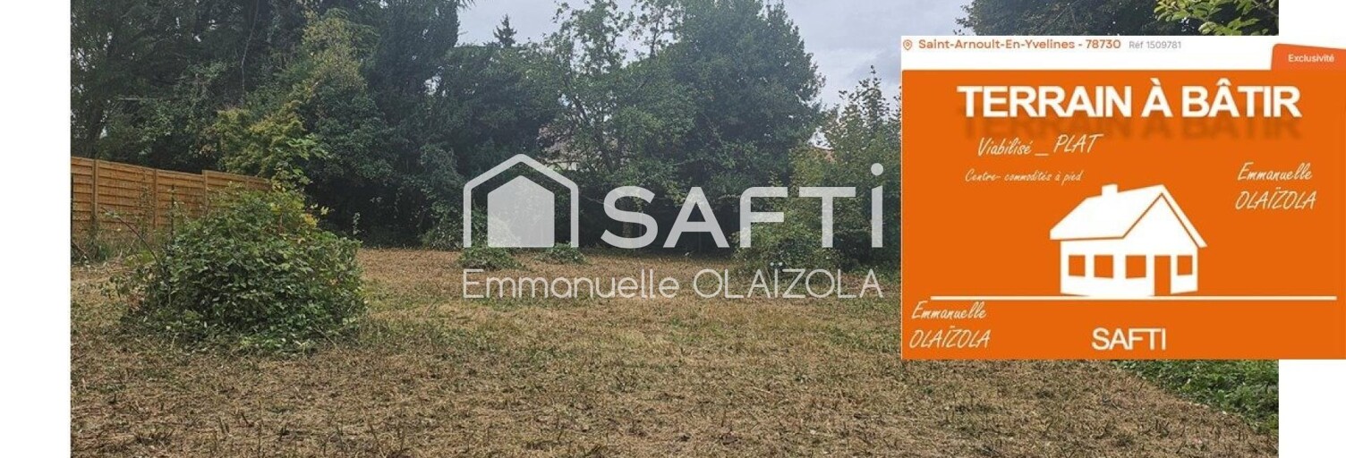 Terrain  549 m² à vendre à Saint-Arnoult-en-Yvelines (78730)