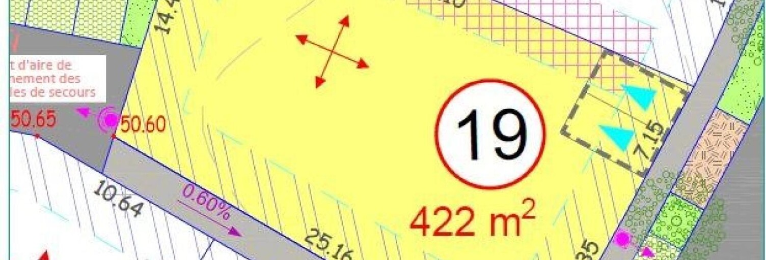 Terrain  422 m² à vendre à Éterville (14930)