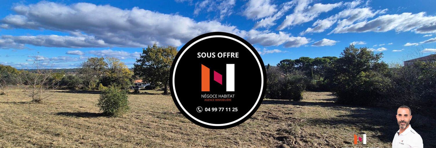 Terrain  334 m² à vendre à Sommières (30250)