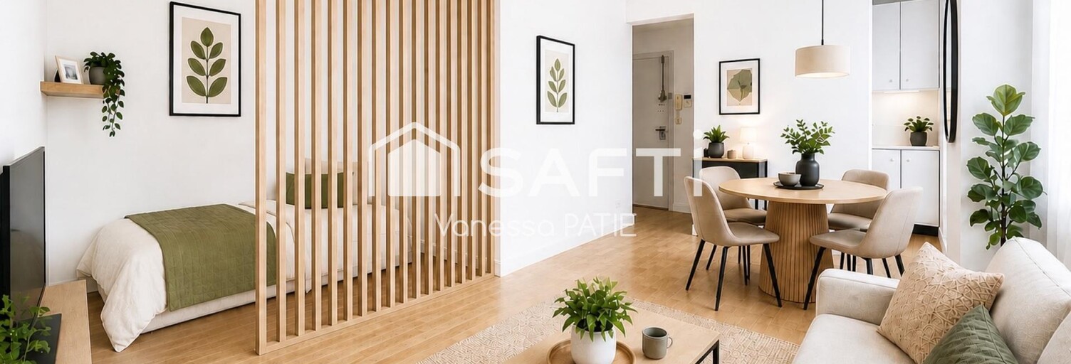 Appartement 1 Pièce 30 m² à vendre à Vanves (92170)